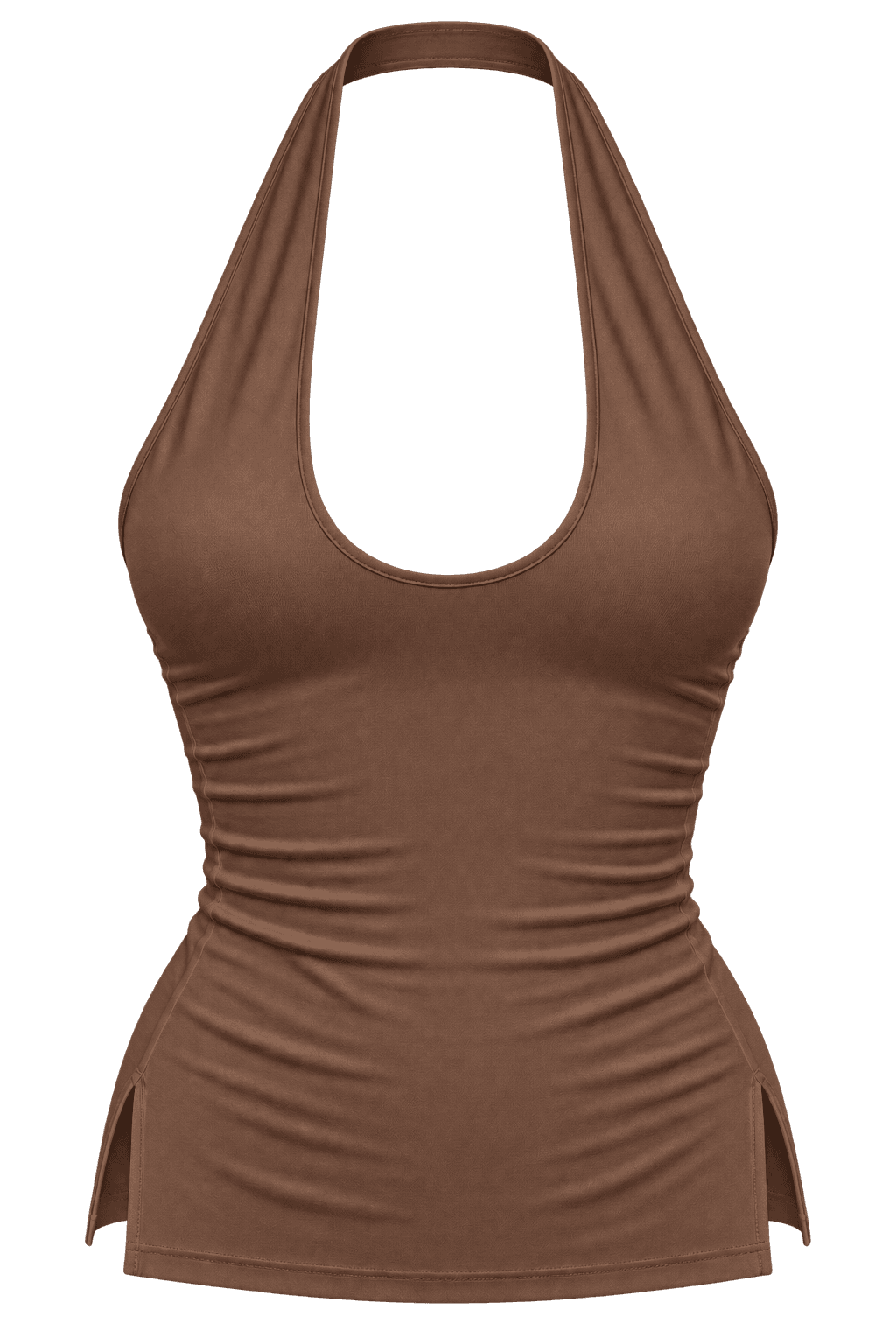 Concept colour mockup of Cocoa scoop halter